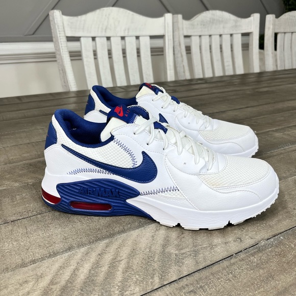Nike Other - Nike Air Max Excee White Royal Sneakers Sz 10
